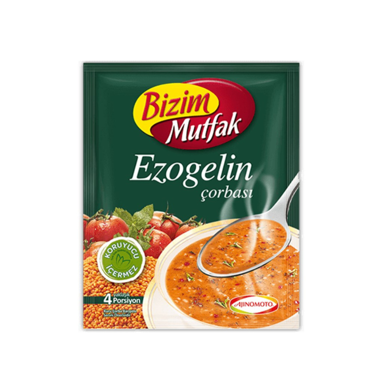 Bizim Mutfak Soupe aux lentilles rouges et à la menthe 80 g