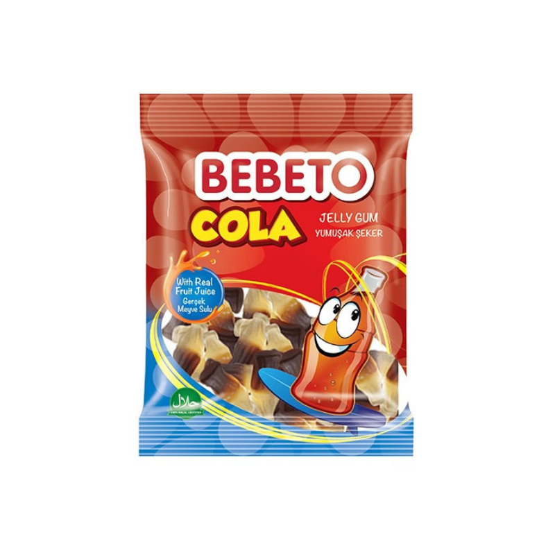 Bebeto Bonbons goût cola 80 g