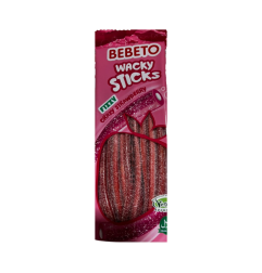 Bebeto Wacky Sticks goût fraise 180 g