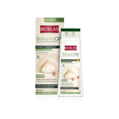 Bioblas Shampoing à l'ail (sans odeur) 500 ml