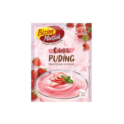 Bizim Mutfak Pudding à la fraise 125 g