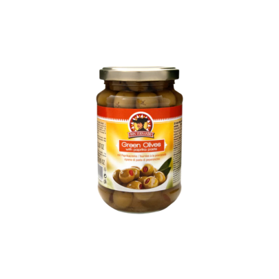 Don Fernando Olives vertes avec garnissage au paprika 350 g