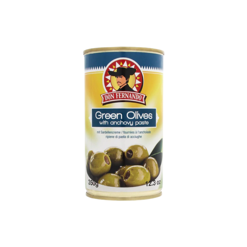 Don Fernando Olives vertes fourrées à l’anchoïade 350 g