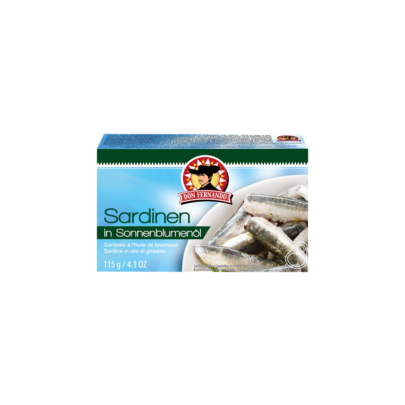 Don Fernando Sardines à l'huile de tournesol 115 g