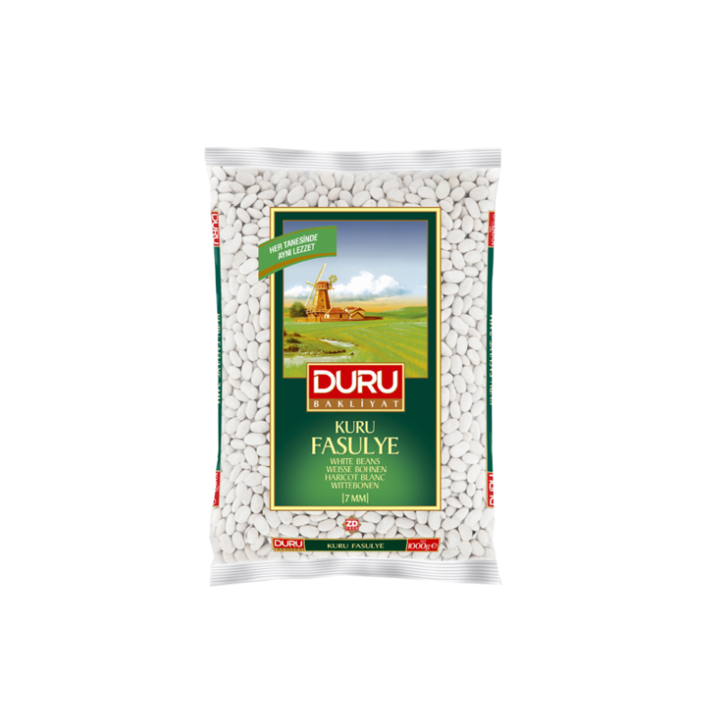 Duru Haricots blancs secs 7 mm 1 kg