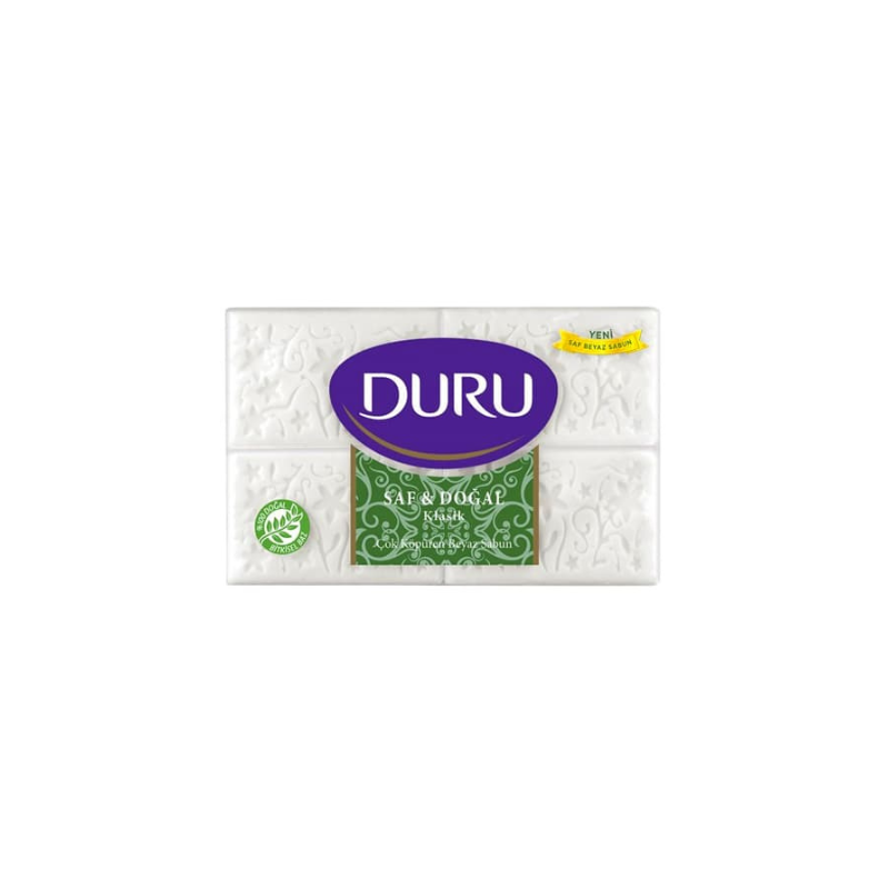 Duru Savon blanc pure et naturel (4x150g) 600 g