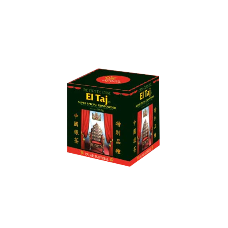 El Taj 9371 Thé vert "Gunpowder" 250 g