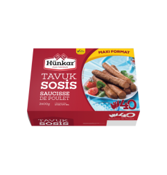 Hünkar Saucisses de poulet (x40) 2,6 kg