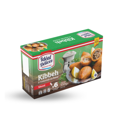 Idéal Délices Boulettes de boulgour farcies "Içli Köfte" 330 g (6x55g)