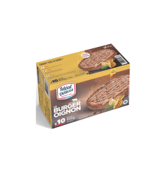 Idéal Délices Burgers de bœuf à l'oignon (x10) 800 g