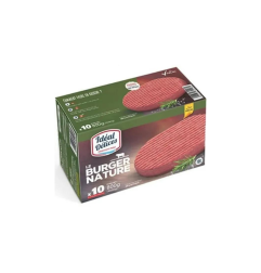 Idéal Délices Burgers nature (x10) 800 g