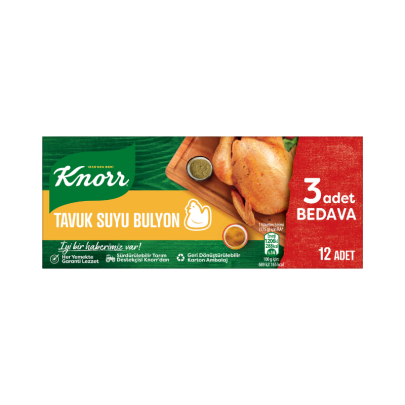 Knorr bouillon de poule 12 tablettes - 120 g