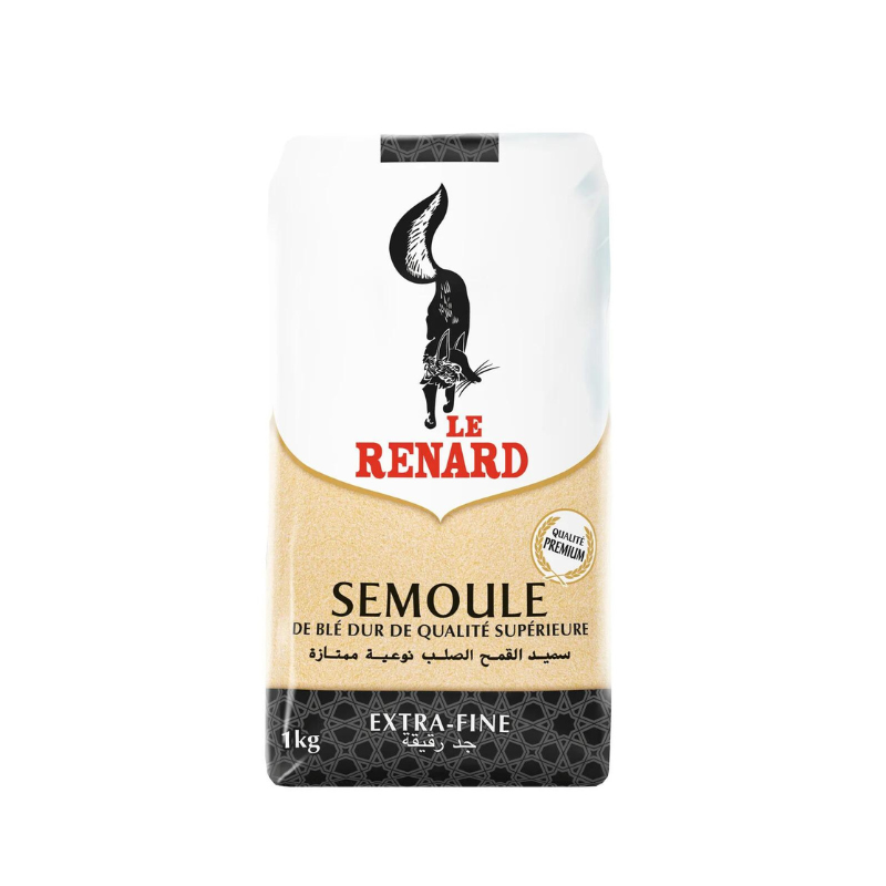 Le Renard Semoule de blé extra-fine 1 kg