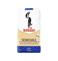 Le Renard Semoule de blé fine 1 kg