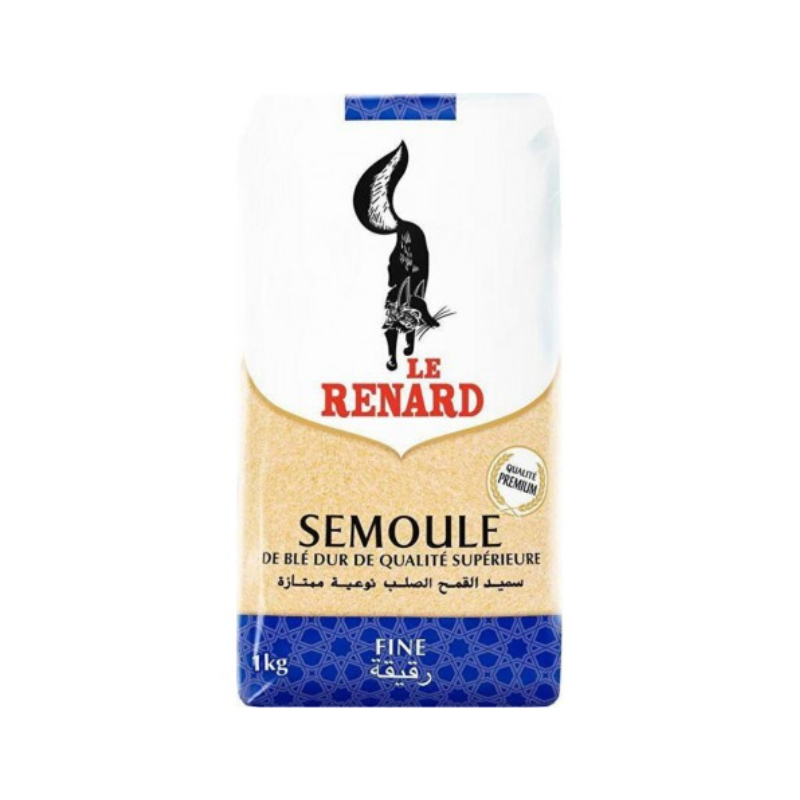 Le Renard Semoule de blé fine 1 kg