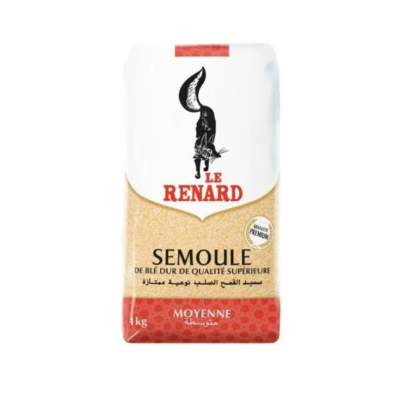 Le Renard Semoule de blé moyenne 1 kg