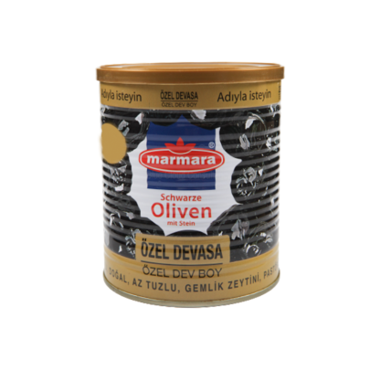 Marmara Olives noires entières "Özel Devasa" 450 g