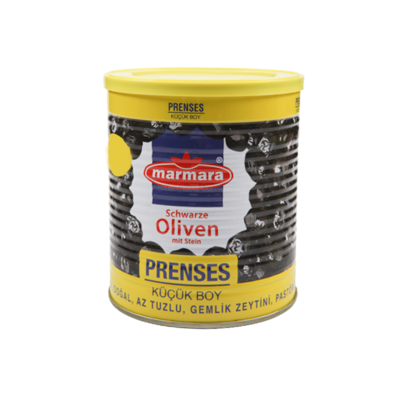 Marmara Olives noires entières "Prenses" 400 g