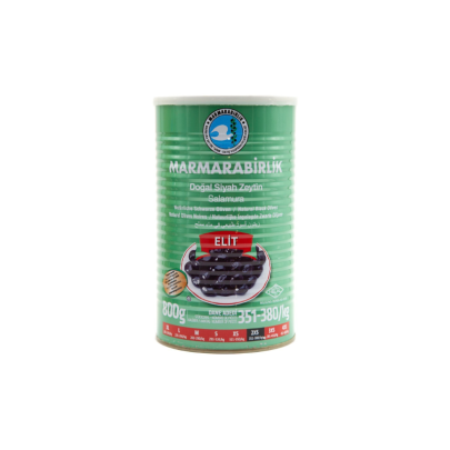 Marmarabirlik Olives noires entières 2 XS 800 g