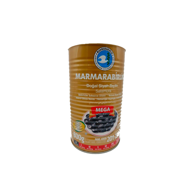 Marmarabirlik Olives noires entières XL Mega 800 g