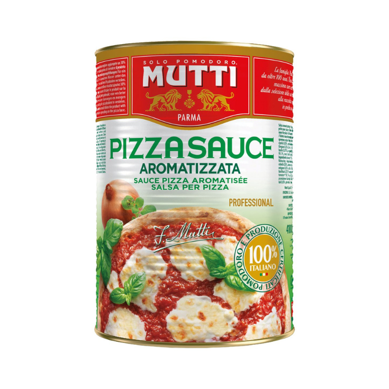 Mutti Sauce pour pizza basilic-origan 4,1 kg