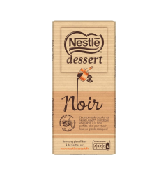 Nestlé Tablette de chocolat noir pâtissier 205 g