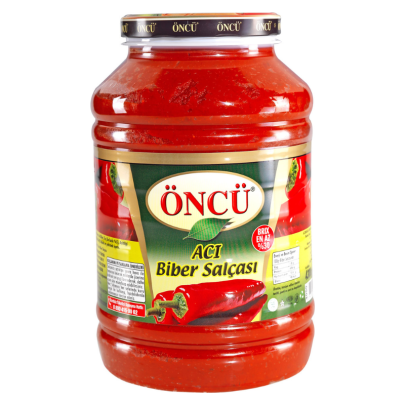 Oncü Purée de poivrons piquants 4,3 kg