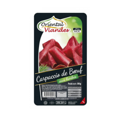 Oriental Viandes Carpaccio de bœuf séché 80 g