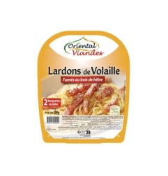 Oriental Viandes Lardons de volaille fumés au bois de hêtre 200 g