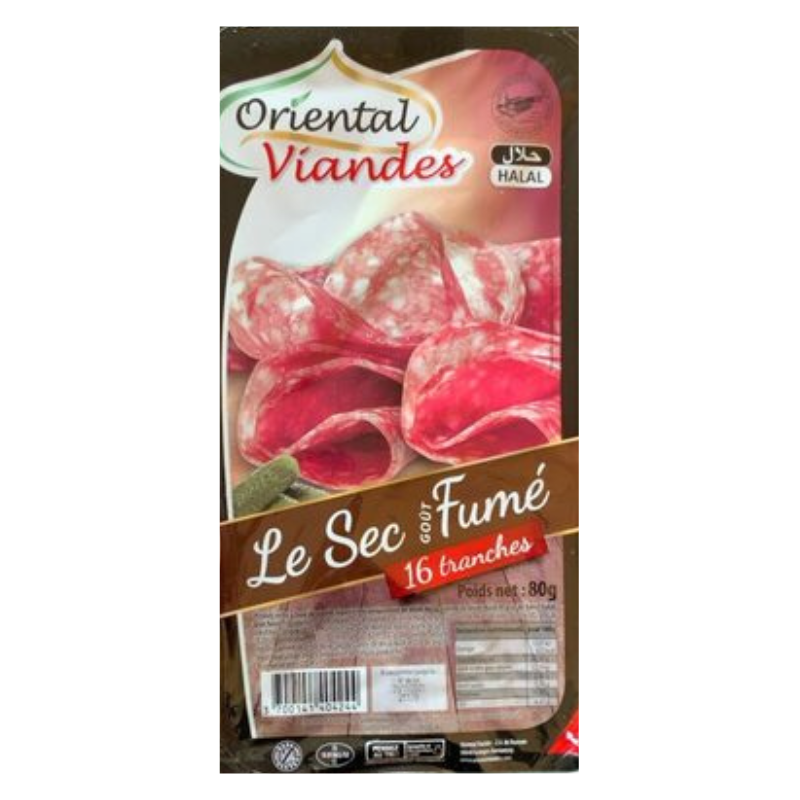 Oriental Viandes Saucisson sec goût fumé 80 g