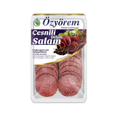 Ozyörem Salami au poivre "Cesnili" en tranches 80 g