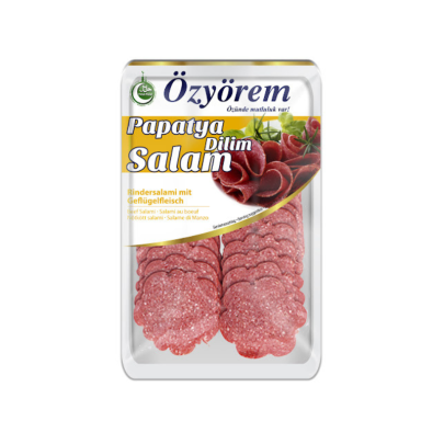 Ozyörem Salami de bœuf "Papatya" en tranches 80 g