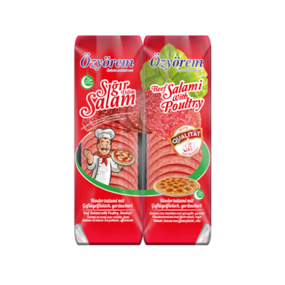 Ozyörem Salami de bœuf avec volaille fumée 400 g