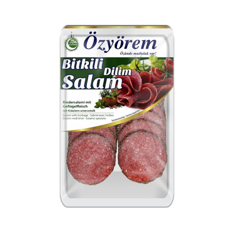 Ozyörem Salami de volaille au bœuf fumé-herbes 80 g