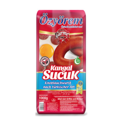 Ozyörem Sucuk Kangal 100 % bœuf 1 kg