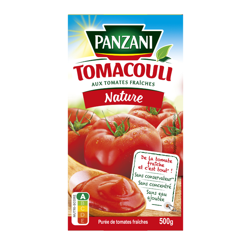 Panzani Tomacouli Nature 500 g