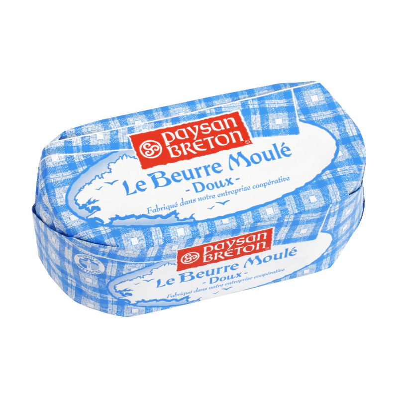 Paysan Breton Beurre moulé doux 500 g