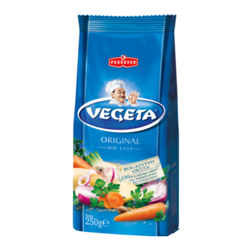 Podravka Vegata Préparation d'épices et légumes en poudre 250 g