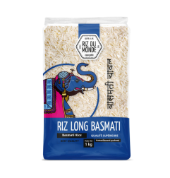 Riz du monde Riz long basmati 1 kg