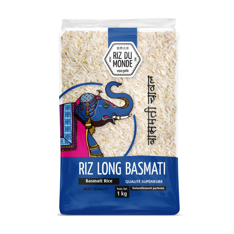 Riz du monde Riz long basmati 1 kg