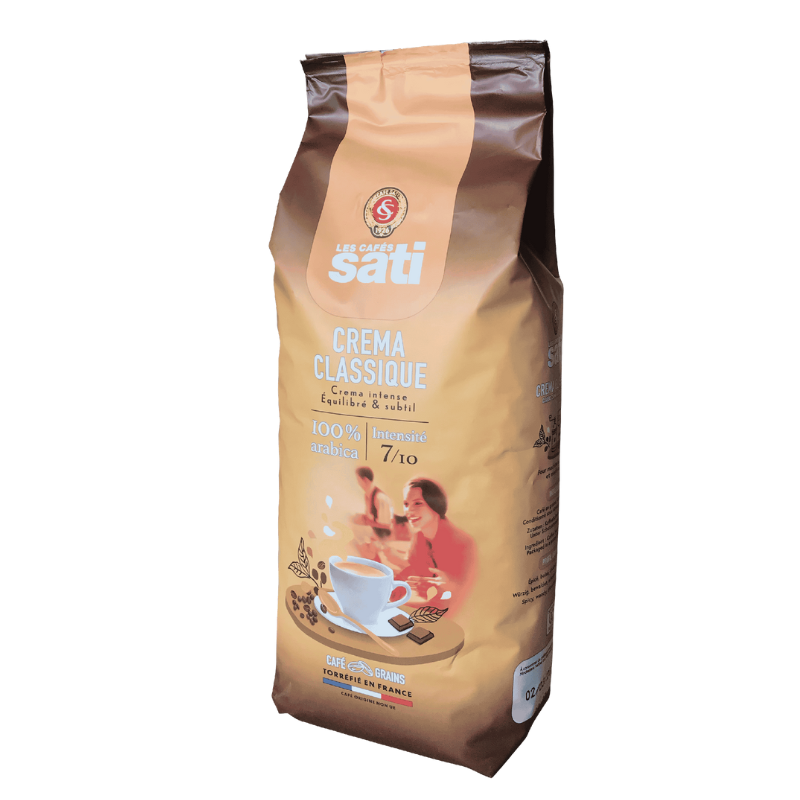 Sati Café en grains "Crema Classique" 1 kg