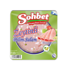 Sohbet Salami de volaille aux olives en tranches 200 g