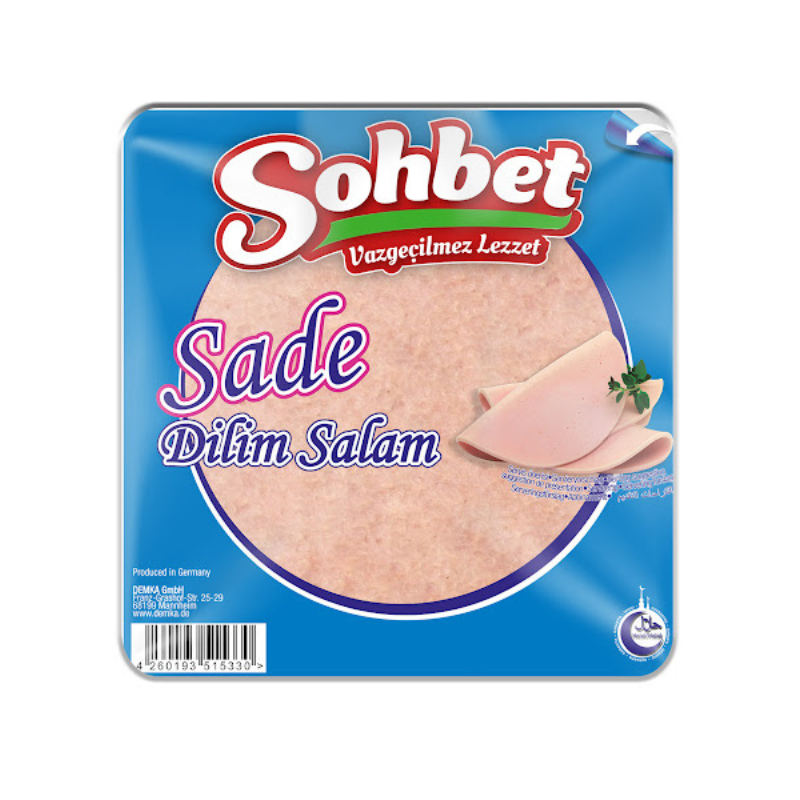 Sohbet Salami de poulet en tranches 200 g