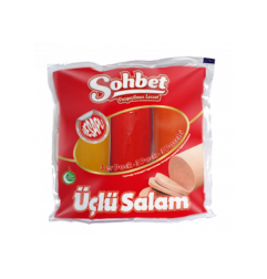 Sohbet Saucisson trio poulet-dinde-bœuf 335 g