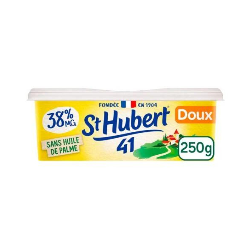 St Hubert Beurre doux 38 % MG 250 g