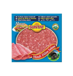 Suntat Salami de dinde avec viande de bœuf en tranches 200 g