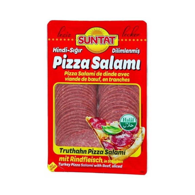 Suntat Salami de dinde pour pizza 200 g