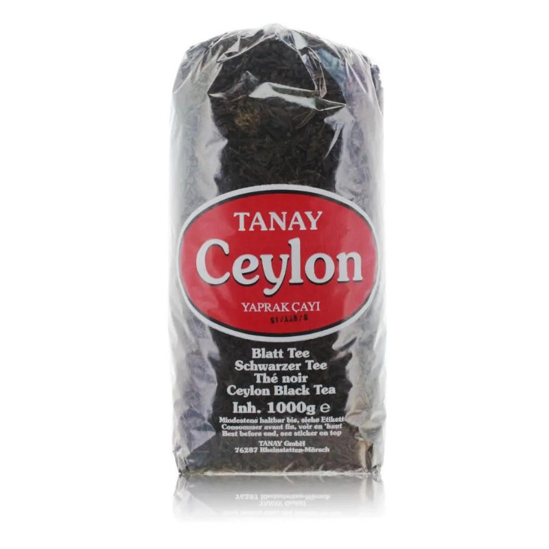 Tanay Ceylon Thé noir "Yaprak Çayi" 1 kg