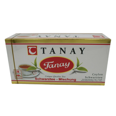 Tanay Ceylon Thé noir en sachet (x100) 175 g