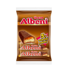 Ülker Albeni Barres chocolatées au caramel (x5) 200 g